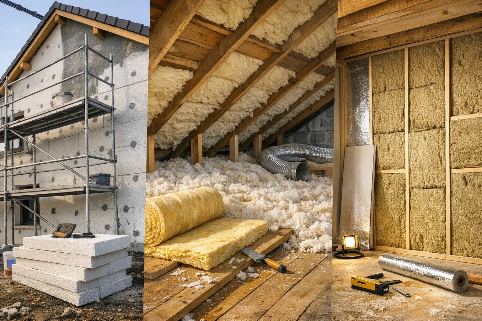 Chantier d'isolation thermique par l'extérieur réalisé par Groupe Muller Trading en Île-de-France